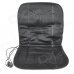 Car Winter Electrical Heat Warming Seat Pad - Black