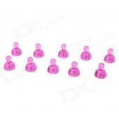 CT-301 Mini Fridge Magnets Magnetic Stationery - Purple (10 PCS)