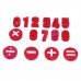 Funi CT-992 Arabic Numerals Numbers Symbol Shape Magnet Stickers - Red (15 PCS) Funi CT-992 Arabic Numerals Numbers Symbol Shape Magnet Stickers - Red (15 PCS)