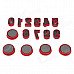 Funi CT-992 Arabic Numerals Numbers Symbol Shape Magnet Stickers - Red (15 PCS) Funi CT-992 Arabic Numerals Numbers Symbol Shape Magnet Stickers - Red (15 PCS)