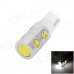 T10 8W 720lm 7000K 7-LED White Light Car Indicator / Instrument Lamp (12V) T10 8W 720lm 7000K 7-LED White Light Car Indicator / Instrument Lamp (12V)