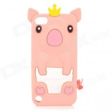 3D Pig Style Ultra-Slim Silicone Back Case for Ipod Touch 5 - Pink 3D Pig Style Ultra-Slim Silicone Back Case for Ipod Touch 5 - Pink