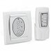FK-923A 3-CH Family Use Digital Wireless Remote Control Switch - White + Silver FK-923A 3-CH Family Use Digital Wireless Remote Control Switch - White + Silver