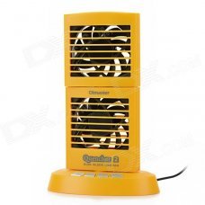 Oimater OI-CF-1002 Dual Block 3-Mode USB Cooling Fan - Yellow Oimater OI-CF-1002 Dual Block 3-Mode USB Cooling Fan - Yellow