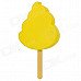 DB03 Cute Turd Shape PVC Popsicle Toy / Doll - Yellow