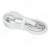 3.5mm Male to Male Stereo Audio Cable - White (120cm) 3.5mm Male to Male Stereo Audio Cable - White (120cm)