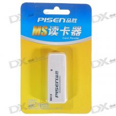 Pisen USB 2.0 Memory Stick/MS DUO/MS PRO Card Reader