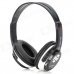 WS-2000 Rechargeable Wireless Headphones w/ TF Card Slot / FM Radio - Black + White WS-2000 Rechargeable Wireless Headphones w/ TF Card Slot / FM Radio - Black + White