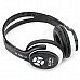 WS-2000 Rechargeable Wireless Headphones w/ TF Card Slot / FM Radio - Black + White WS-2000 Rechargeable Wireless Headphones w/ TF Card Slot / FM Radio - Black + White
