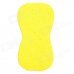 Car Wax Wash Cleaning Polishing Expanding Sponge Pad - Yellow Car Wax Wash Cleaning Polishing Expanding Sponge Pad - Yellow