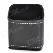 3P P3101 Multifunction PU Hanging Pocket Bag for Car - Black