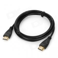 Full HD 1080p HDMI V1.4 Male to Male Connection Cable - Black (180cm) Full HD 1080p HDMI V1.4 Male to Male Connection Cable - Black (180cm)