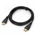 Full HD 1080p HDMI V1.4 Male to Male Connection Cable - Black (180cm) Full HD 1080p HDMI V1.4 Male to Male Connection Cable - Black (180cm)