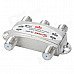 JASEN JS-04C 4 x 1 Satellite DiSEqC Switch - Silver