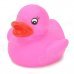 Funny Floating Duck Bath Toy for Baby - Deep Pink