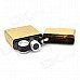 USB Rechargeable Windproof Zinc Alloy Electronic Cigarette Lighter - Golden USB Rechargeable Windproof Zinc Alloy Electronic Cigarette Lighter - Golden