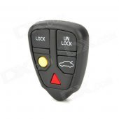 Replacement 5-Button Remote Key Cover Shell Case for Volvo - Grey