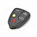 Replacement 5-Button Remote Key Cover Shell Case for Volvo - Grey