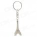XZYSK-41 Eiffel Tower Shape Zinc Alloy Keychain - Silver