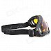 UV400 Protection Outdoor Motorcycle Riding Cool Windproof Goggles - Black + Tawny UV400 Protection Outdoor Motorcycle Riding Cool Windproof Goggles - Black + Tawny