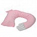 Creative Man's Arm Soft Plush Cushion Pillow - Pink + White Creative Man's Arm Soft Plush Cushion Pillow - Pink + White