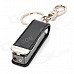 Baicheng BCZ103-5 Multifunctional Portfolio Tools Stainless Steel Butane Lighter w/ Key Ring - Black