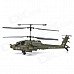 Udi U10 Rechargeable 3.5-CH 2.4GHz Radio Control R/C Helicopter w/ Gyro - Army Green Udi U10 Rechargeable 3.5-CH 2.4GHz Radio Control R/C Helicopter w/ Gyro - Army Green