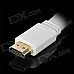 1080P HDMI 1.4 Male to Male Flat Cable - White (10m) 1080P HDMI 1.4 Male to Male Flat Cable - White (10m)