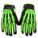 Skeleton Anti-Skid Breathable Motorcycle Racing Full-Finger Gloves - Green + Black (Size-M / Pair) Skeleton Anti-Skid Breathable Motorcycle Racing Full-Finger Gloves - Green + Black (Size-M / Pair)