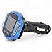 1.4" LCD 4-in-1 Car MP3 Player Transmitting Frequency w/ USB / SD / TF / Remote Controller - Blue 1.4" LCD 4-in-1 Car MP3 Player Transmitting Frequency w/ USB / SD / TF / Remote Controller - Blue