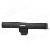 i KANOO N12 Portable USB Powered Laptop/PC Speaker - Black