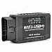 ELM327 Wi-Fi / USB Interface OBD II Car Diagnostic Scanner Tool - Black (12V) ELM327 Wi-Fi / USB Interface OBD II Car Diagnostic Scanner Tool - Black (12V)