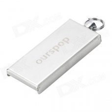 Mini Ultrathin USB 2.0 Flash Drive Memory Stick - Silver (8GB)