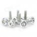 DIY 6mm Hotwheels Style Motorcycle Mounting Screws - Silver (8 PCS) DIY 6mm Hotwheels Style Motorcycle Mounting Screws - Silver (8 PCS)