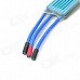 HW30A BEC Fixed Wing Electronic Speed Controller for R/C Boat Model - Green + Blue HW30A BEC Fixed Wing Electronic Speed Controller for R/C Boat Model - Green + Blue