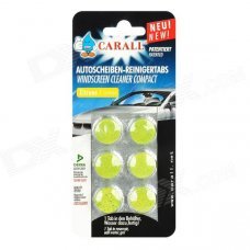 Carall Effective Car Windscreen Dirt Cleaner Compact Pill - Green (6 PCS)