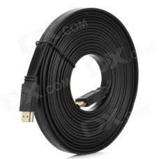 1080P HDMI Male to Male Connection Cable - Black (5M-Length) 1080P HDMI Male to Male Connection Cable - Black (5M-Length)