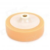 D122505X Sponge Car Polishing Tool - Orange + White