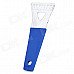 ABS Handle Ice Snow Scraper for Car Window - Blue + Transparent