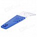 ABS Handle Ice Snow Scraper for Car Window - Blue + Transparent