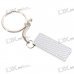 Stainless Steel Retractable USB 2.0 Jump/Flash Drive Keychain (8GB)
