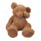 Cute Plush Shy Bear Doll Toy - Brown