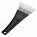 Portable Handle Ice Snow Scrapper for Car Window - Black