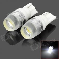 T10-1W-W T10 1W 90lm 6500K White Light 1-LED Car Dashboard Lamp (DC 12V / 2 PCS) T10-1W-W T10 1W 90lm 6500K White Light 1-LED Car Dashboard Lamp (DC 12V / 2 PCS)