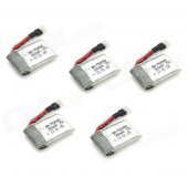 Walkera CP-Z-17 3.7V 300mAh Lithium Battery for Walkera Mini CP Helicopter - Silver (5 PCS)