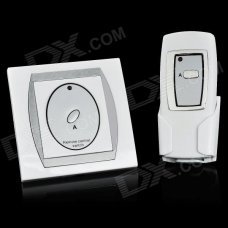 FK-921A Digital Wireless Remote Control + Switch Set - White + Silver FK-921A Digital Wireless Remote Control + Switch Set - White + Silver