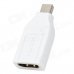 Mini DisplayPort Male to HDMI Female Adapter - White Mini DisplayPort Male to HDMI Female Adapter - White