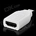 Mini DisplayPort Male to HDMI Female Adapter - White Mini DisplayPort Male to HDMI Female Adapter - White