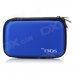 Protective Artificial Leather Case Bag w/ Carabiner for Nintendo 3DS - Deep Blue Protective Artificial Leather Case Bag w/ Carabiner for Nintendo 3DS - Deep Blue