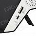 DENKO MP-07 Mutual Induction Speaker for Iphone / Samsung Cellphone / PC - Black + White DENKO MP-07 Mutual Induction Speaker for Iphone / Samsung Cellphone / PC - Black + White